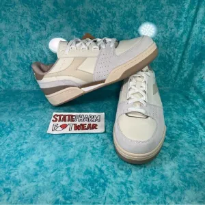 Diadora Davis Leather Beige Men’s Retro Low Top Fashion Shoes Sneakers