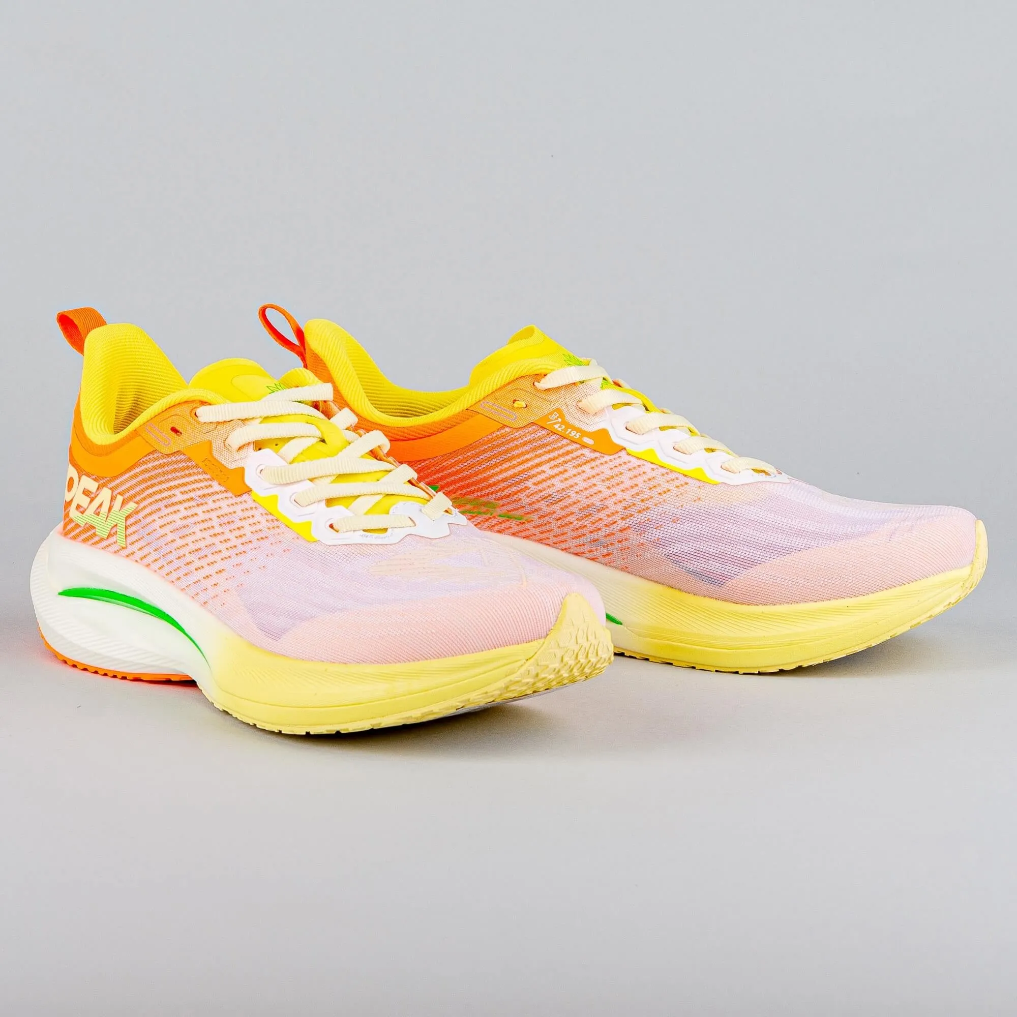 Dámske bežecké tenisky Peak Wms Shoes Taichi - Windstorm Pro Orange/Lt. Yellow