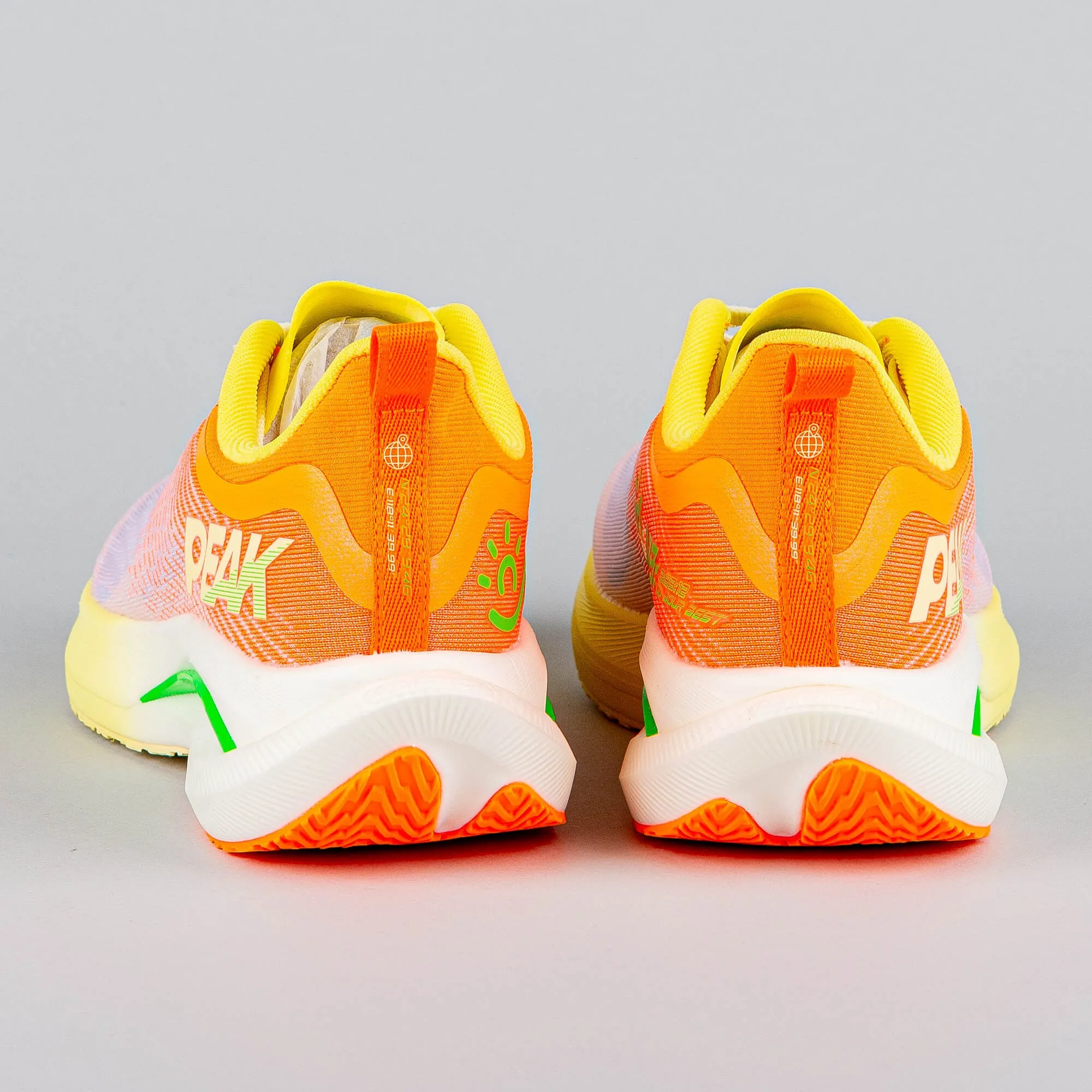 Dámske bežecké tenisky Peak Wms Shoes Taichi - Windstorm Pro Orange/Lt. Yellow