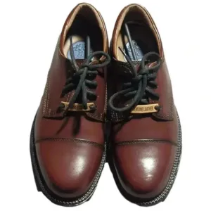 DOCKERS Cordovan Cap Toe Lace up Oxford Shoe size 8.5