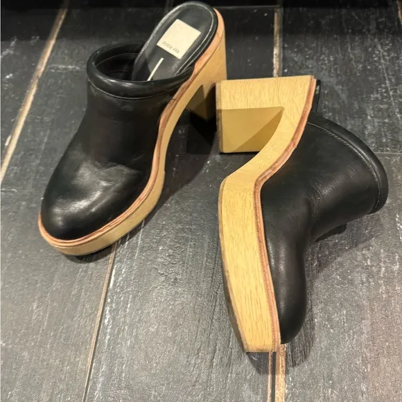 DOLCE VIDA black clogs! Like NEW- worn just a few times🤩EXCELLENT CONDITION 🤩