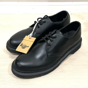Dr Doc Martens Leather Black Oxford Smooth Leather Professional Shoes Men Size 9