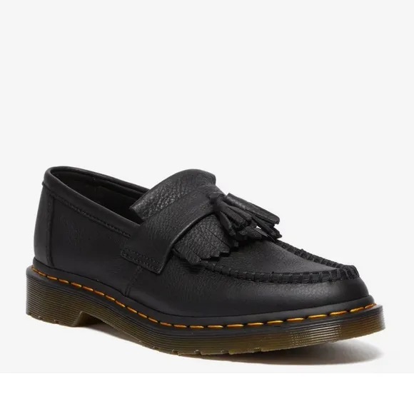 Dr. Martens Adrian Loafer Tassel Leather Slip On Shoes Lightweight