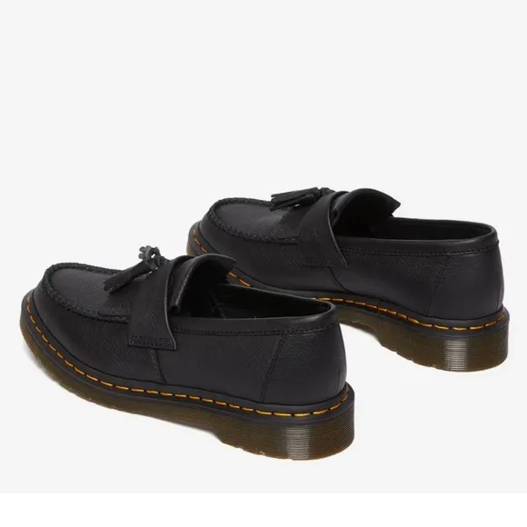Dr. Martens Adrian Loafer Tassel Leather Slip On Shoes Lightweight
