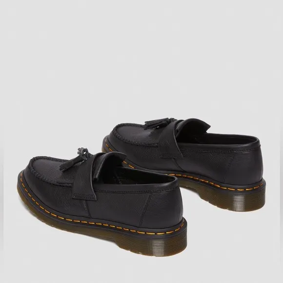 Dr. Martens Adrian Loafer Tassel Leather Slip On Shoes Lightweight