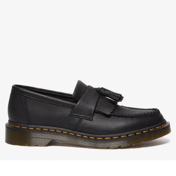 Dr. Martens Adrian Loafer Tassel Leather Slip On Shoes Lightweight