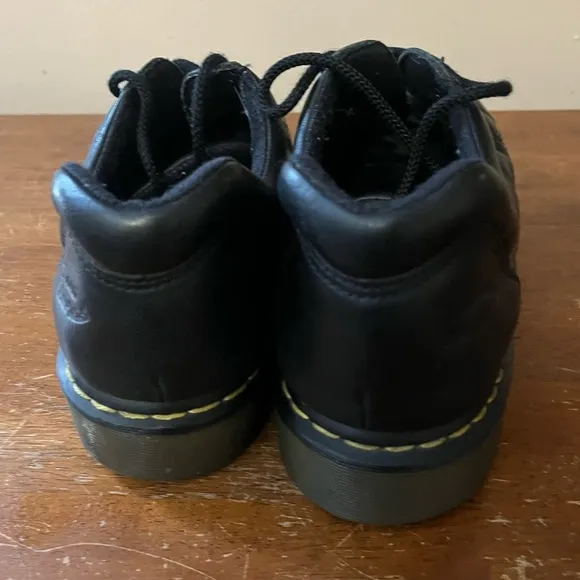 Dr Martens Black Leather Shoes Sz 13