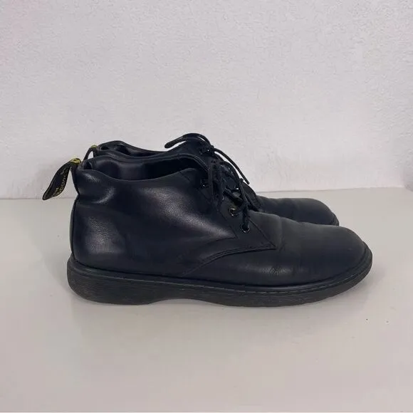 Dr. Martens Black Leather Lace Up Shoes