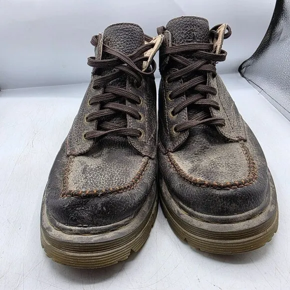 Dr Martens Garvey Mens 11 Brown Leather Chukka Ankle Boots Walking Fashion