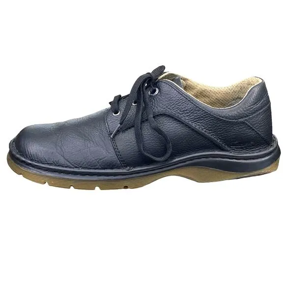 Dr. Martens Mens Ordell Black Leather Lace Up Oxfords Size US 11
