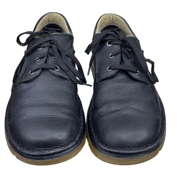 Dr. Martens Mens Ordell Black Leather Lace Up Oxfords Size US 11