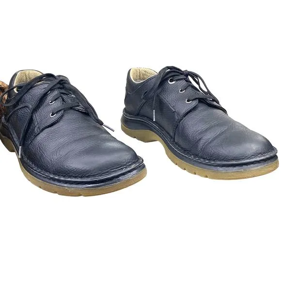 Dr. Martens Mens Ordell Black Leather Lace Up Oxfords Size US 11
