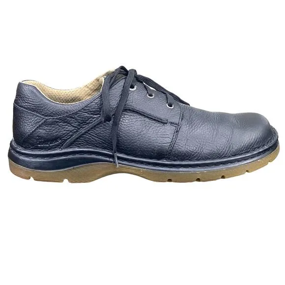 Dr. Martens Mens Ordell Black Leather Lace Up Oxfords Size US 11