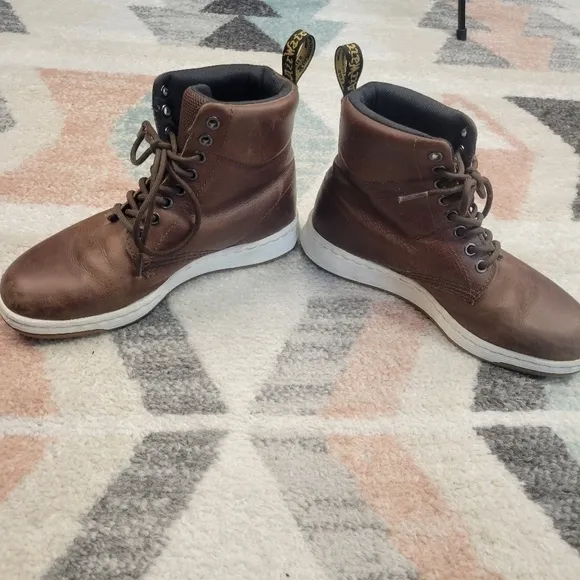 Dr. Martens Rigal high top leather sneaker boot hybrid