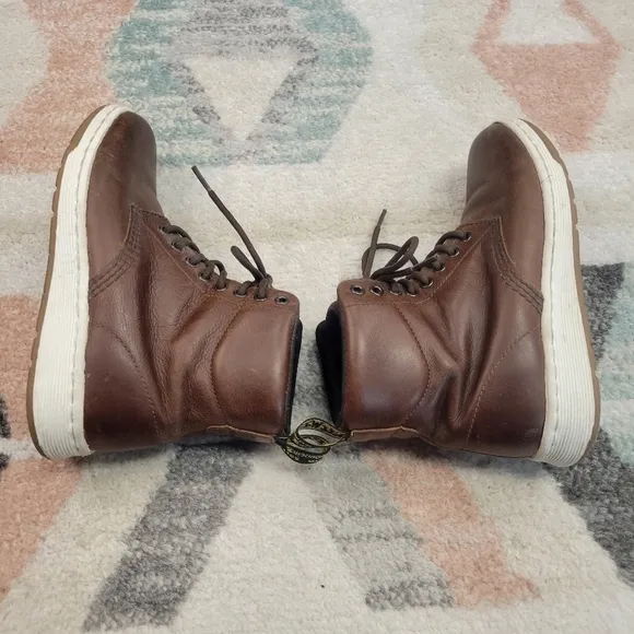 Dr. Martens Rigal high top leather sneaker boot hybrid