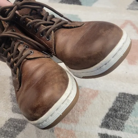 Dr. Martens Rigal high top leather sneaker boot hybrid