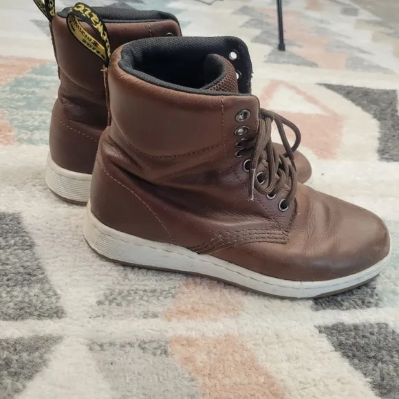 Dr. Martens Rigal high top leather sneaker boot hybrid