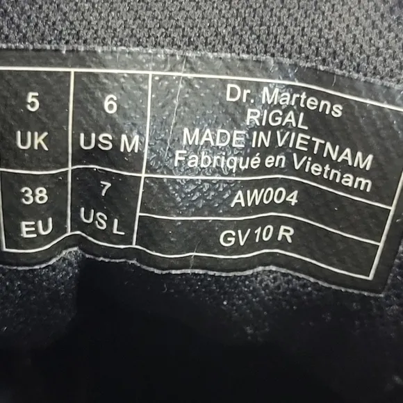 Dr. Martens Rigal high top leather sneaker boot hybrid