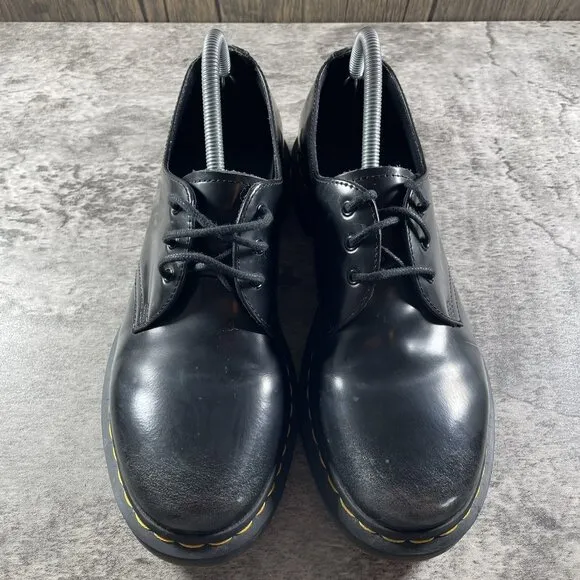 Dr. Martens Women’s Size 10 Black Smooth Leather 1461 Oxford Shoes