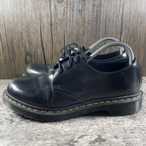 Dr. Martens Women’s Size 10 Black Smooth Leather 1461 Oxford Shoes