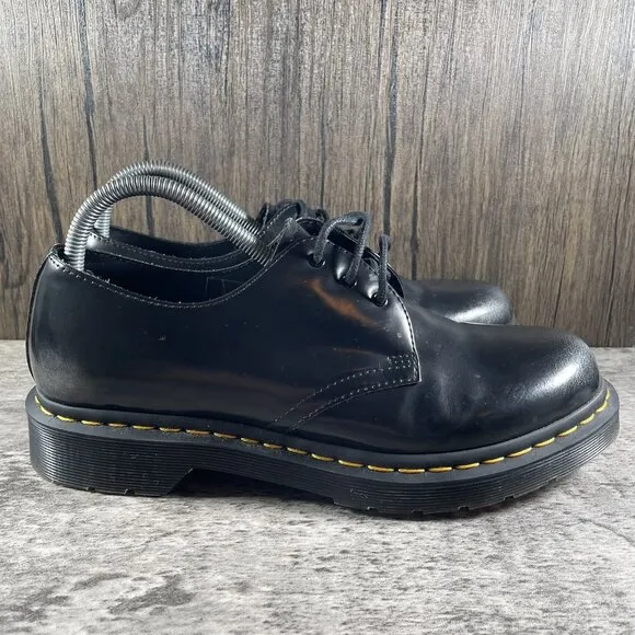 Dr. Martens Women’s Size 10 Black Smooth Leather 1461 Oxford Shoes