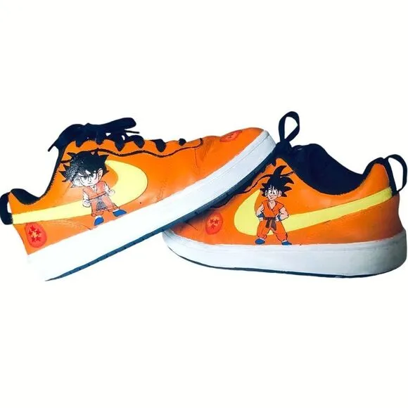 Dragon Ball Z Goku Nike Hand Painted Shoes