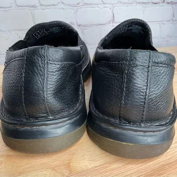 Dr. Martens Lennon Leather Loafer Slip-on Shoes Black Sz Mens 10 Womens 11 AW004