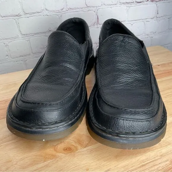 Dr. Martens Lennon Leather Loafer Slip-on Shoes Black Sz Mens 10 Womens 11 AW004