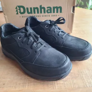 Dunham Men's 8000 Blucher Black Leather Shoes CI6371 Size 9 4E