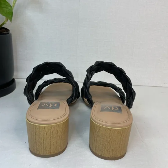 DV DOLCE VITA Women's Stacey Plush Braided Sandals‎ 8.5 M, B 267