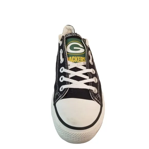 E-LOV Green Bay Packers Shoes Men's US 10 US 8.5 Size Women's‎ 42 EU