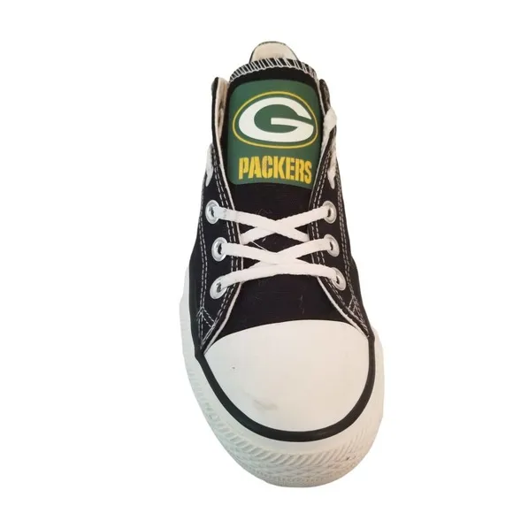 E-LOV Green Bay Packers Shoes Men's US 10 US 8.5 Size Women's‎ 42 EU
