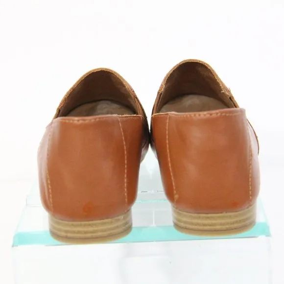 Earth Origins Ryanne Loafer NEW Women Leather Flat Shoe sz 7.5