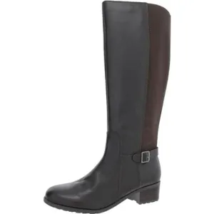 EASY SPIRIT Womens Brown Chaza Round Toe Block Heel Zip-Up Boots Shoes 6 M