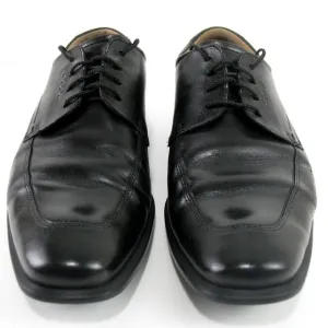 Ecco - 4 Eye Black Leather Oxford Shoes Sz 12