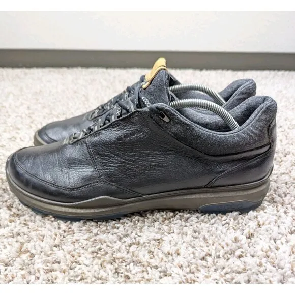 Ecco Biom Hybrid 3 Gore-Tex Yak Leather Golf Shoes Men's 10 Extra Width Black