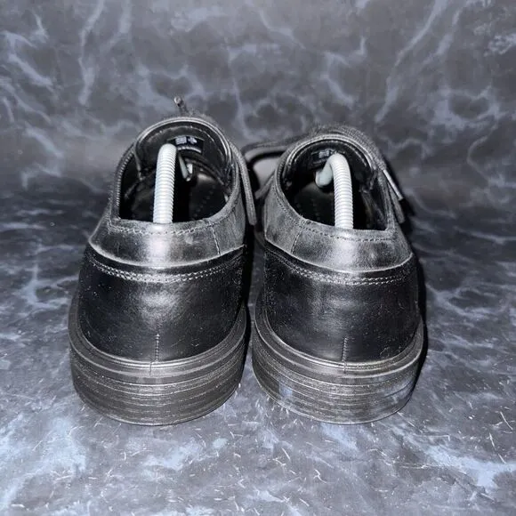 ECCO Knoxville Gore-Tex Waterproof Black Leather Shoes Mens Size 10-10.5 (44)