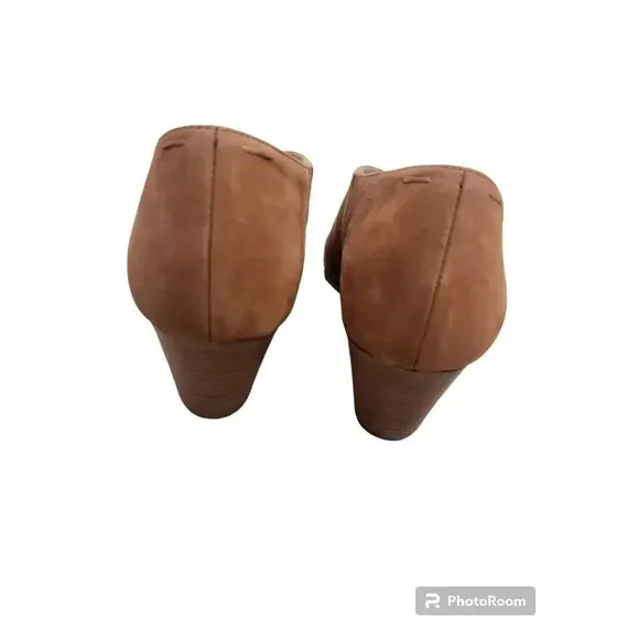 Eileen Fisher Fig Nubuck Open Size Shoes Cognac Brown Size 8