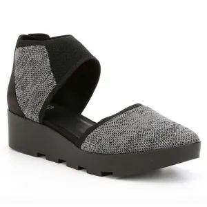 Eileen Fisher Shoes Ogden Stretch Knit Wedge Shoes, Minimalist Platform | 7.5