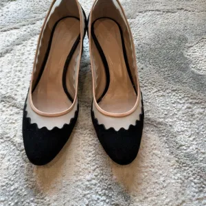 Elegant Black and White Women's Shoes