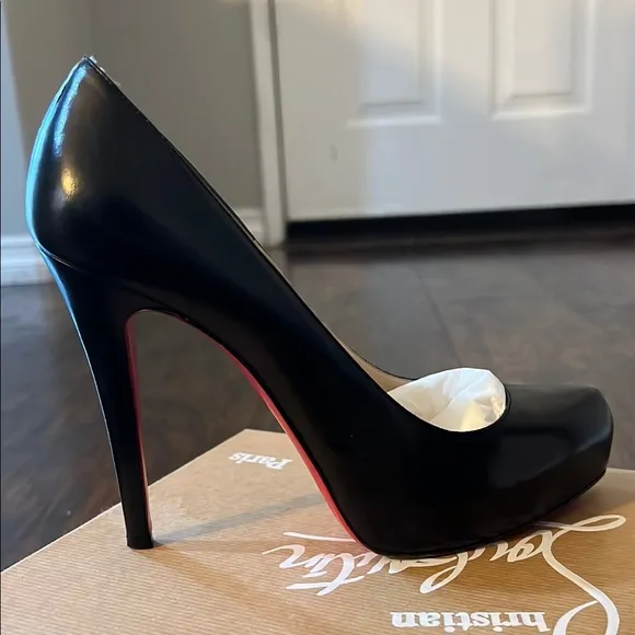 Elegant Black Christian Louboutin High Heels