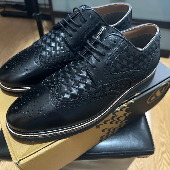 Elegant Black Men's Dress Shoes