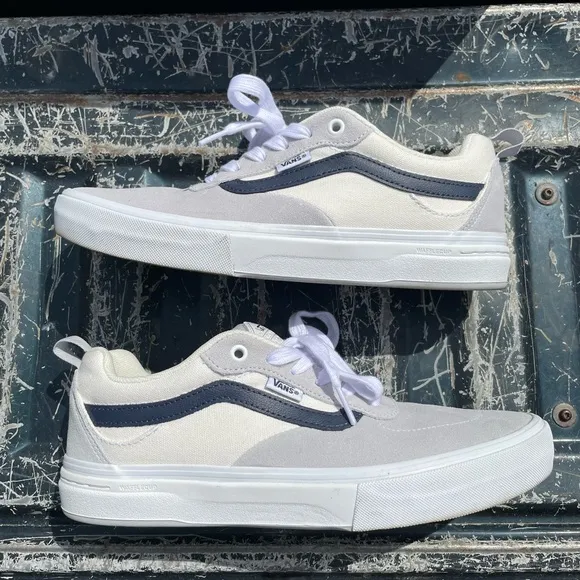 EUC Vans Men's Skate Kyle Walker &quot;Light Grey&quot; Sneaker