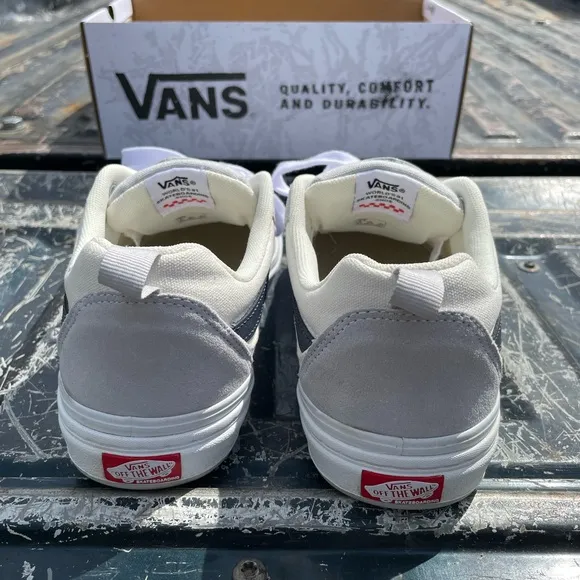 EUC Vans Men's Skate Kyle Walker &quot;Light Grey&quot; Sneaker