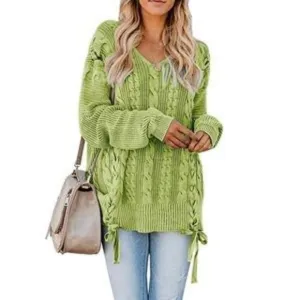 Fabulous Cable Knit Chunky Sweater