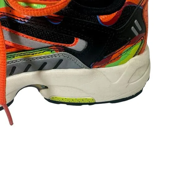 Fila Archive RJV Sneakers Men's Size 8 US Black Multi Color Leather Shoes