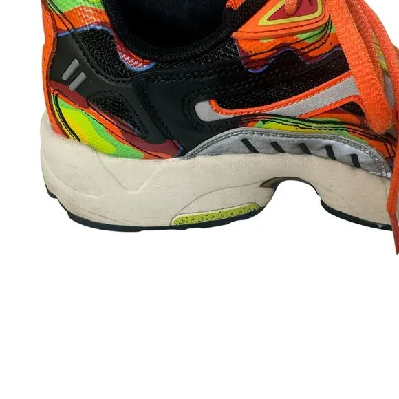 Fila Archive RJV Sneakers Men's Size 8 US Black Multi Color Leather Shoes