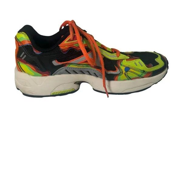 Fila Archive RJV Sneakers Men's Size 8 US Black Multi Color Leather Shoes