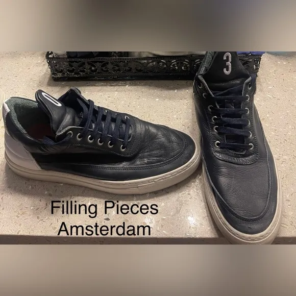 Filling Pieces Amsterdam Liberty Shoes Blue 43