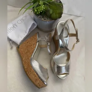 ❤️Final SALE❤️✨Like New Jimmy Choo Wedge Shoes